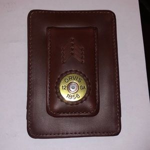 BRAND NEW NEVER USED. Orvis Shotshell money clip.